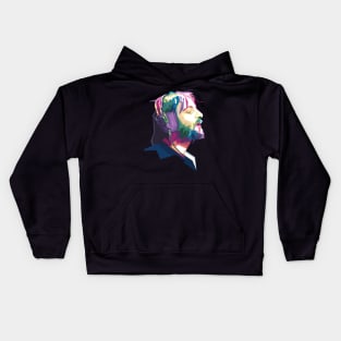 Guitarist in WPAP Kids Hoodie